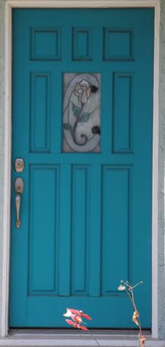 Diane, Turquoise Door